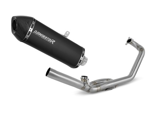 1290 Super Adventure 2021-2024 Sistema de escape Silenciador HP7 NEGRO DOMINATOR - Imagen 2 de 4