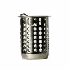 82045 2-1/2 Inch Deep Replacement Basket For Jr. Duo Strainer Satin Nickel 
