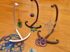 Tatting  Ornament Stand - Lightweight, Stores Flat