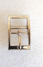 Cavesson Buckle Nickel Nickle 25mm fits 25mm wide strap =0>>