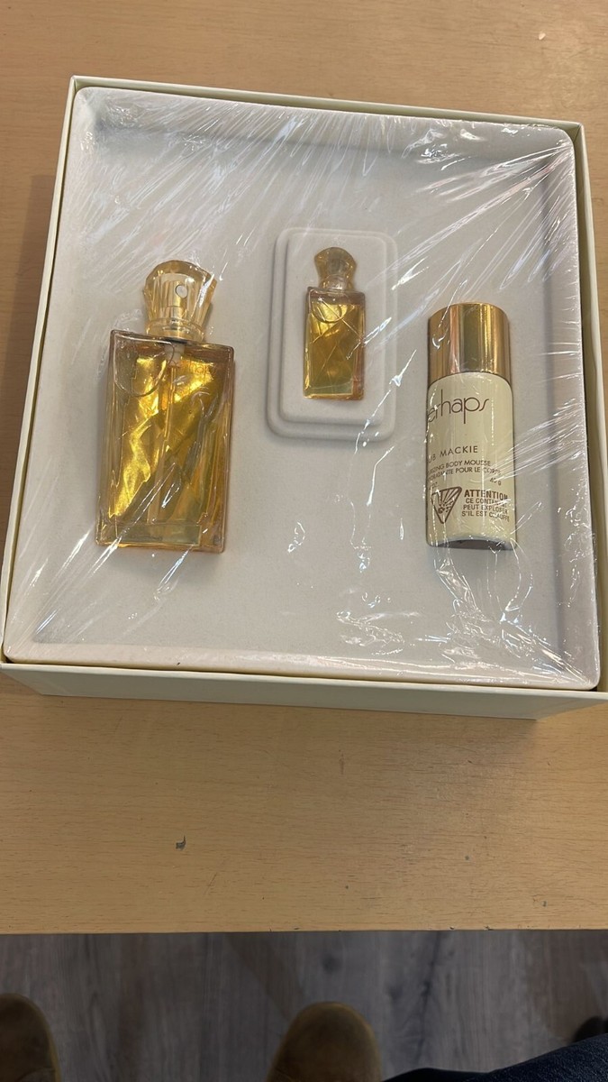 Perhaps 3Pcs Gift Set By Bob Mackie Vintage 50ml EDP+6ml EDP