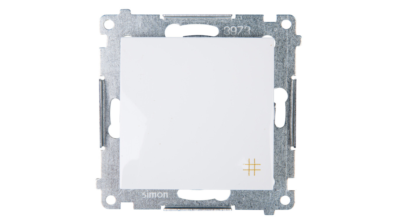 Simon 54 Cross connector white DW7A.01/11 /T2UK