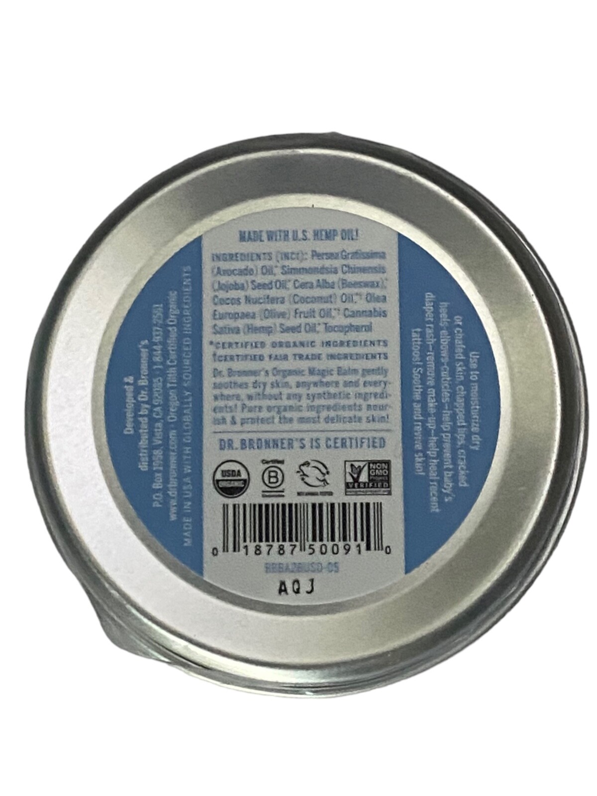 Dr. Bronner's Baby Unscented Organic Magic Balm 2 Oz for sale online eBay