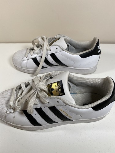 Adidas superstar men size 7 White With 