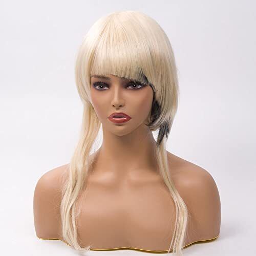 Mannequin Head with Shoulder Display Manikin Head Bust for Color-487 - Picture 3 of 7