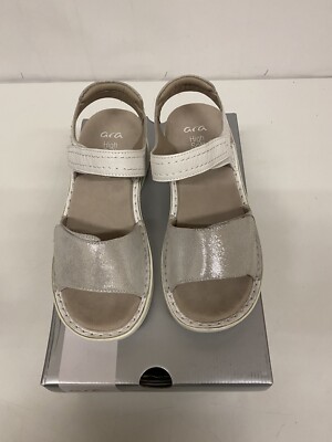 ara Damen Sandale Tampa -S 2.0 WEISS,NEBBIA (Weiß) 12-47207-13 Gr.42