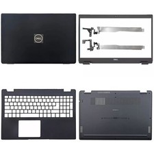 New For Dell Latitude 3510 E3510 LCD Back Cover Bezel Palmrest Bottom Hinges