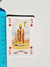 SAN PETRONIO CARD RARE HAPPY CARD LIVES OF THE HOLY HEART 90s ORIGINAL