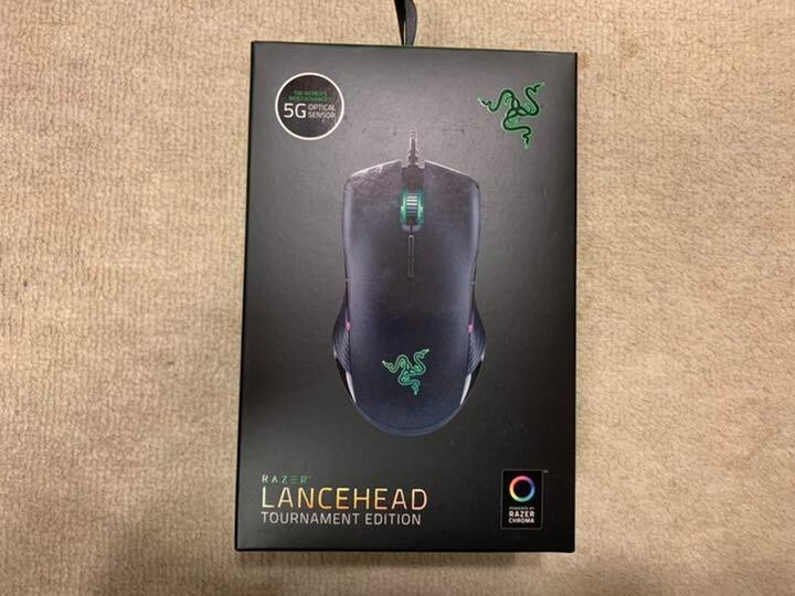 RAZER LANCEHEAD RZ01-02130100 Wired Gaming Mouse FPS eSports used