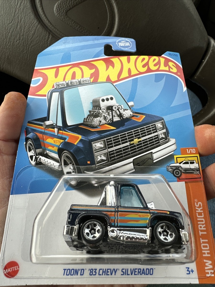 Hot Wheels Toon'd '83 Chevy Silverado 93/250 HW Hot Trucks 1/10 | eBay