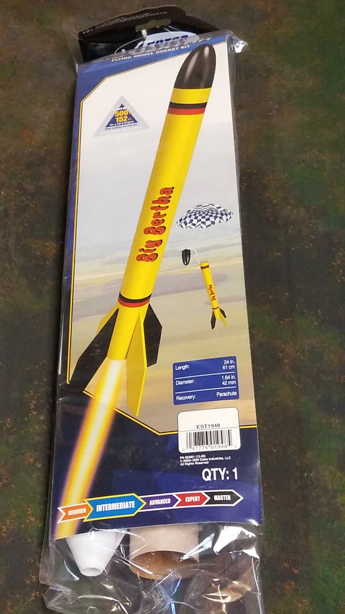 Big Bertha Model Rocket Kit Skill Level 2 Rocket Kit Estes Rocketry Kit New