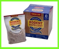 Fresh Cab Botanical Rodent Repellent Mice - Eco Friendly & Scented - 4 Pouches