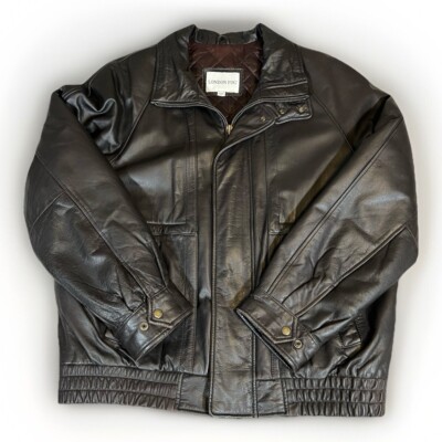 ジャケット・アウター old londo fog leather wool blouson black s-l400.jpg