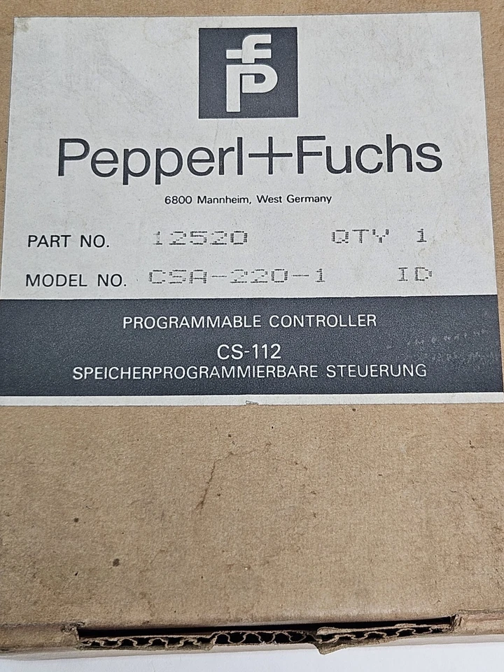 Pepperl + Fuchs AC Power Unit CSA 220-1 Part No. 12520 - Image 2 of 4