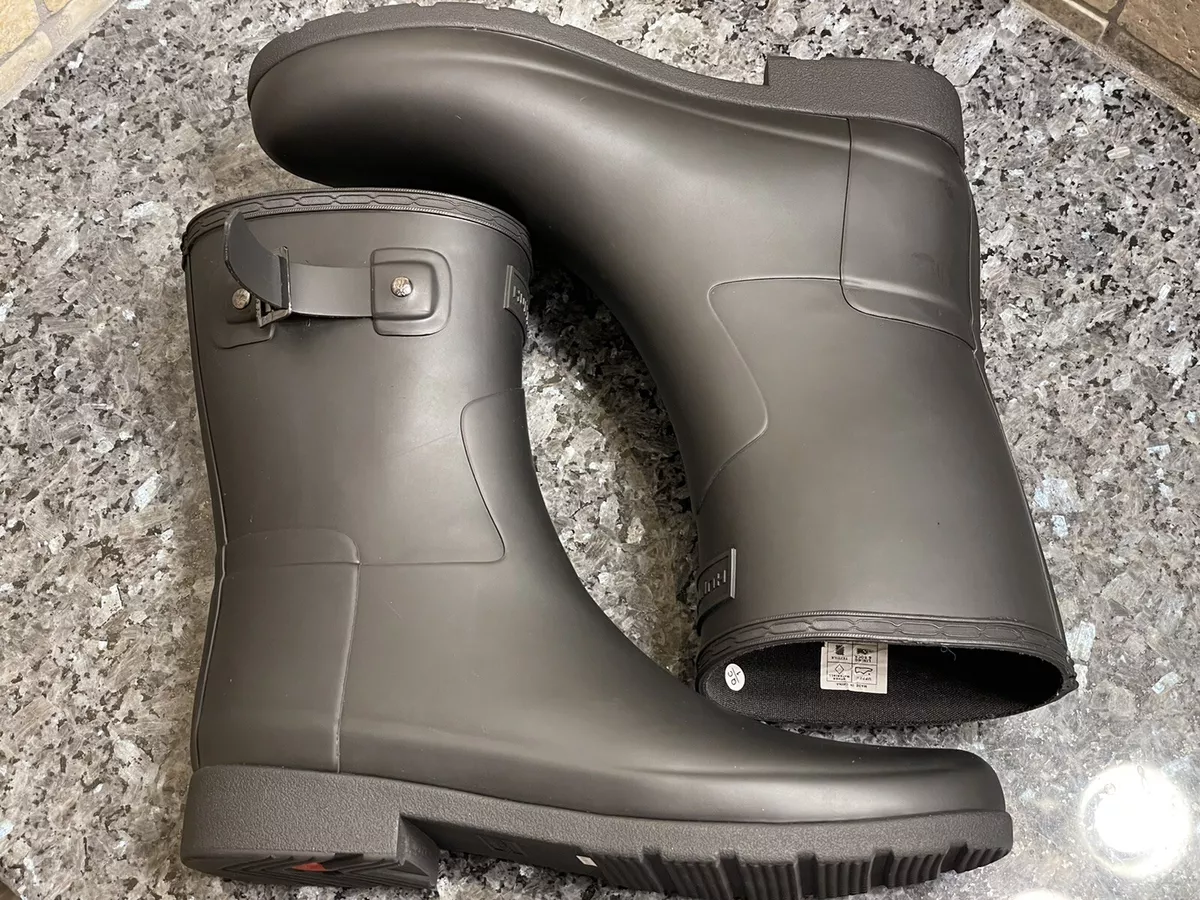 Hunter women's original refined short rain boots cheap