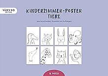 Kinderzimmer-Poster - Tiere: 18 Zeichnungen zum Aus... | Buch | Zustand sehr gut - Bild 1 von 2
