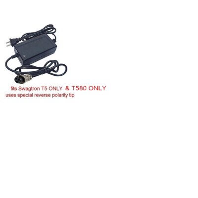 Charger for Swagtron Model T580 & Vibe Board ONLY Hoverboard w Auto Shut off