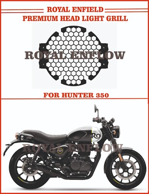 Royal Enfield Premium Head Light Grill for HUNTER 350 - Express Shipping