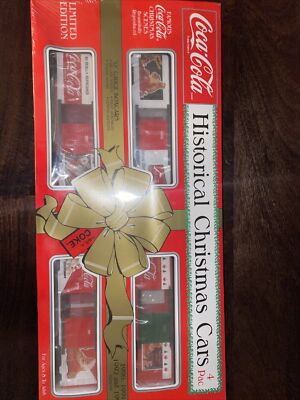 coca cola historical christmas cars limited edition New