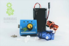 Servo Tester Kit 9g Servo Motor, Servo Tester, Battery Holder Robot STEM Kit