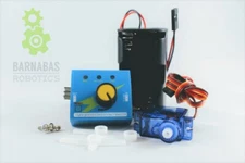 Servo Tester Kit (9g Servo Motor, Servo Tester, Battery Holder) Robot STEM Kit