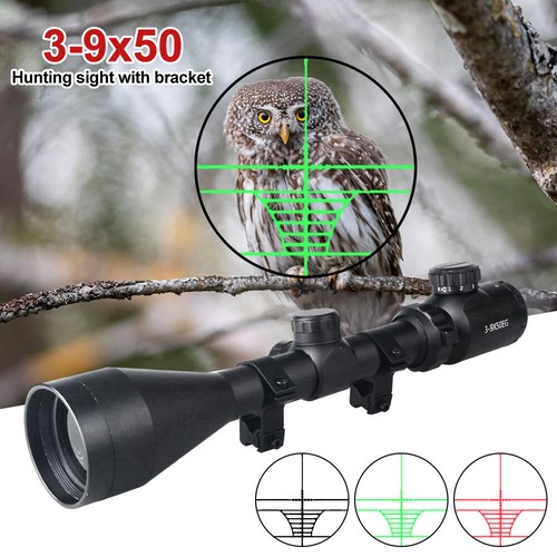 UUQ 1.5-5x32 Crossbow Scope,Circles And Rangefinder Etched Glass - View #8