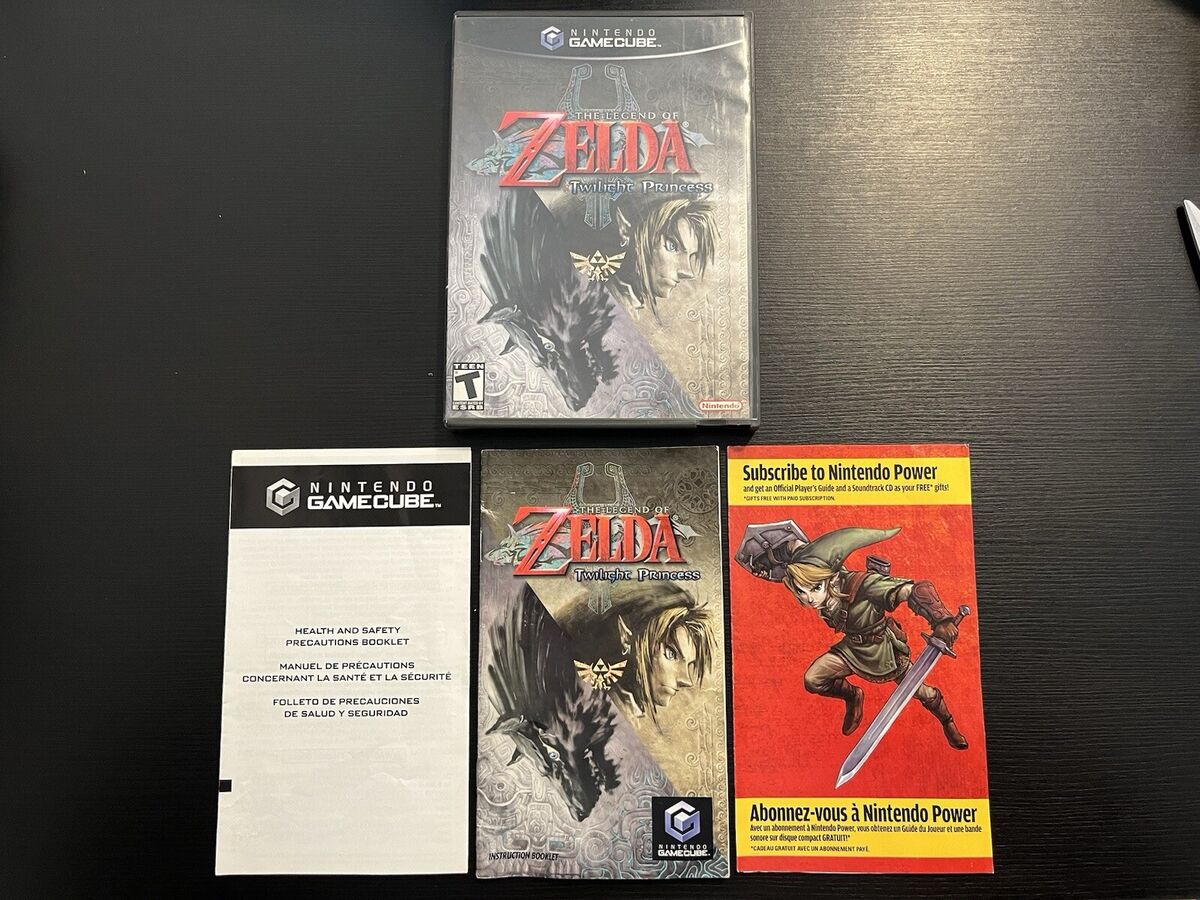 Lot of 4 Gamecube Zelda Games Twilight Princess Wind Waker Lot of 4 Gamecube Zelda Games Twilight Princess Wind Waker