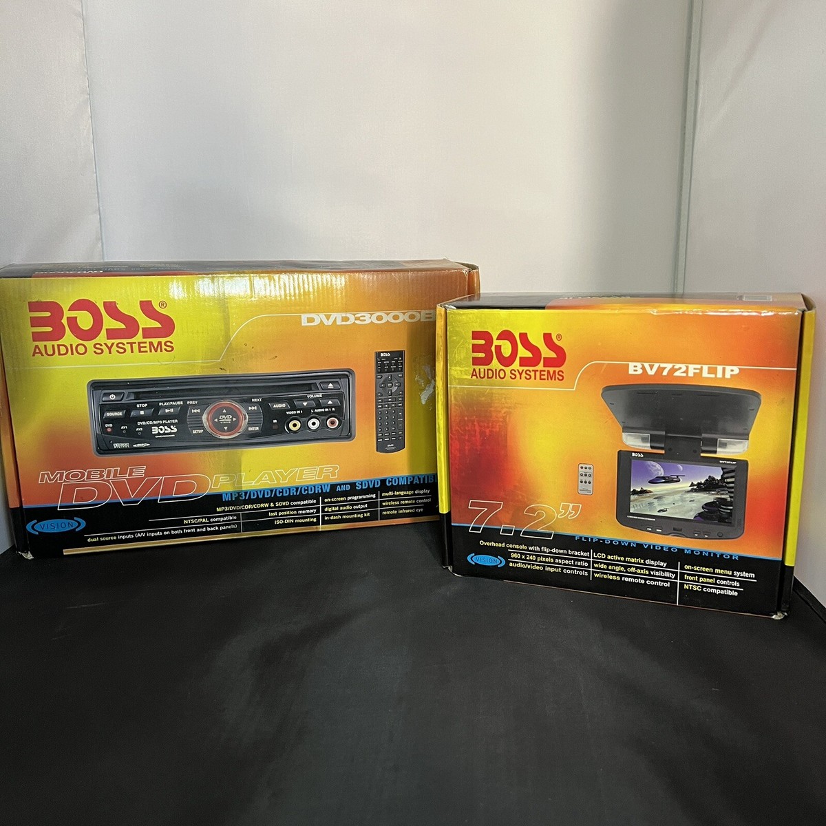 VTG Brand New BOSS Audio Systems Mobile DVD Player & Flip-Down