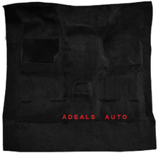 ACC 08-16 FORD F250 F350 F450 STD CAB BLACK MOLDED CARPET RUG