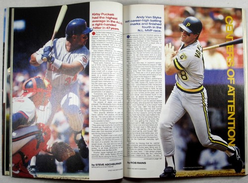 1989 STREET & SMITH BASEBALL MAGAZINE Mark Grace & Scott Sabo Cover - Imagen 4 de 6