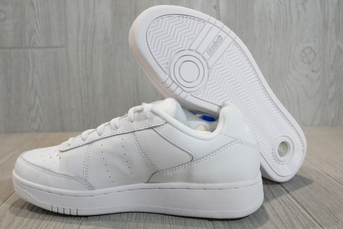 New Rare Reebok NBA Downtime Low White Leather Shoes 2003 