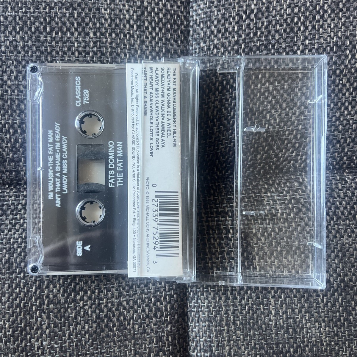 ふぁっとまん Fats Domino The Fat Man Cassette - Classics 7529 | eBay