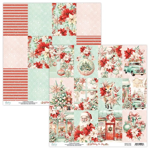 Mintay Merry & Joy 6" x""6 Papierpad doppelseitig Weihnachten Weihnachten Sammelalbum Papier - Bild 7 von 7