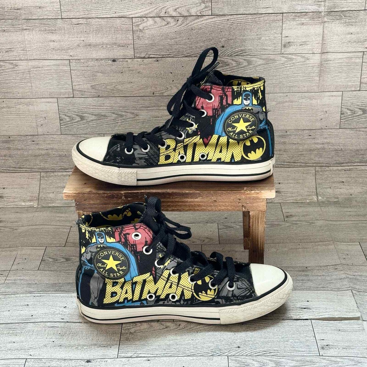 Converse | Chuck Taylor All Star DC Batman Style Hi Top Shoes 