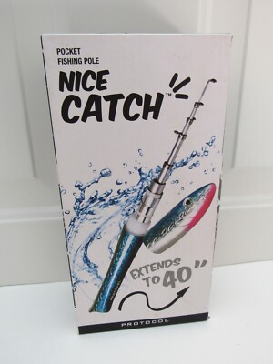 BRAND NEW!! PROTOCOL NICE CATCH POCKET FISHING POLE ADJ EXTENDS TO 40" 8512-5AB | eBay BRAND NEW!! PROTOCOL NICE CATCH POCKET FISHING POLE ADJ EXTENDS TO 40" 8512-5AB | eBay