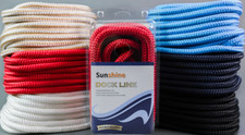 DOCKLINE - DOUBLE BRAIDED, 3/8in
