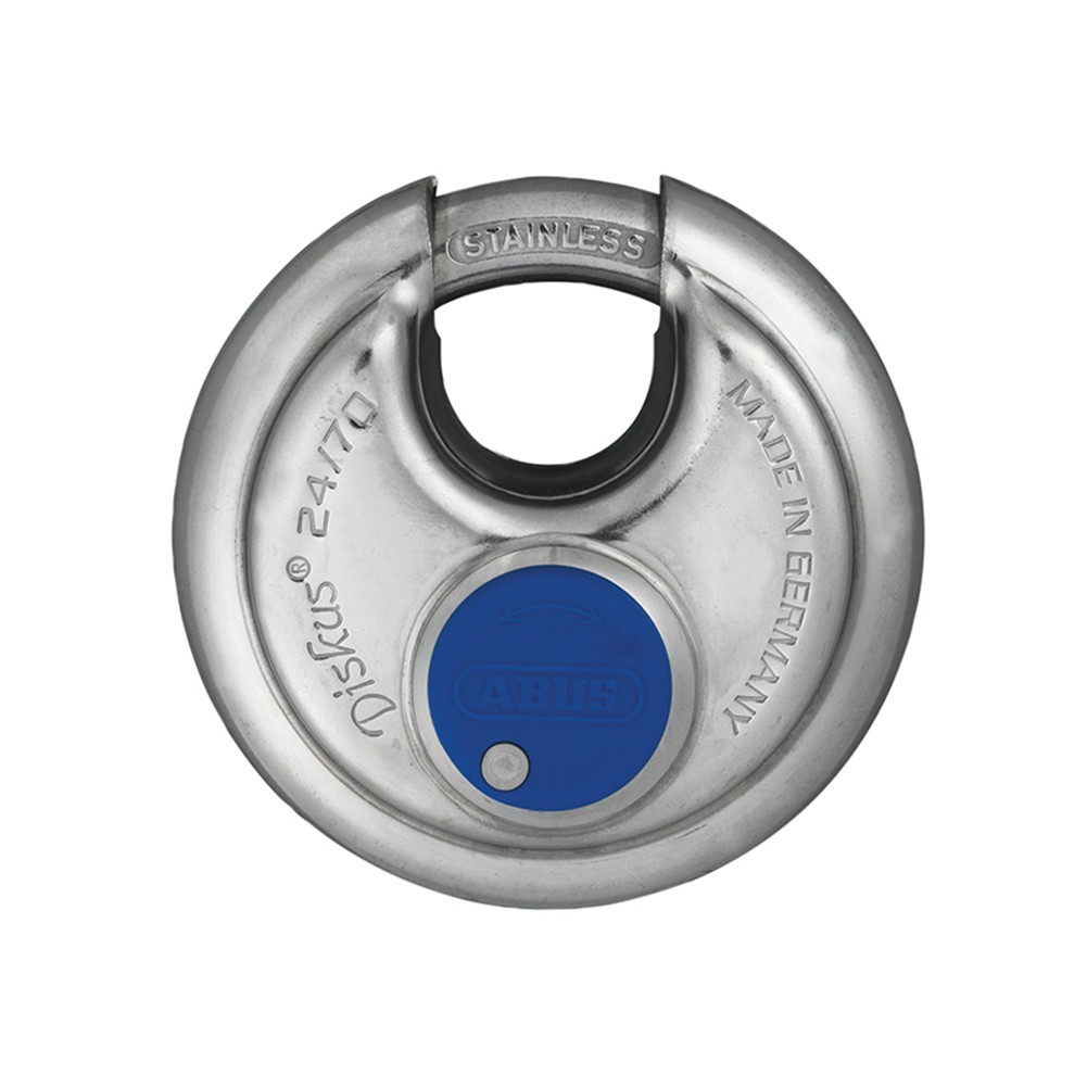 Abus 24Ib70 24Ib/70 70Mm Diskus Padlock Stainless Steel - Image 7