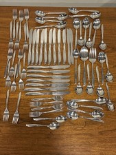 64 Pieces Oneida Community   Twin Star   Stai...