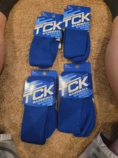 TCK OBR Royal Blue Baseball Socks Size M New With Tags!