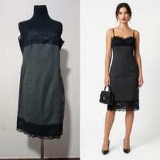 Women Margaux Lonnberg Dress Grey Viscose 46