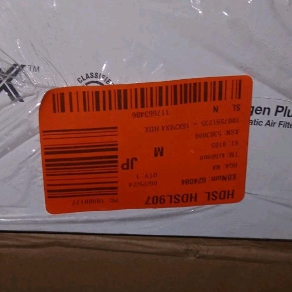 HDX HW1620-11-3 Flat Panel Air Filter 16x20x4 for AC Furnace