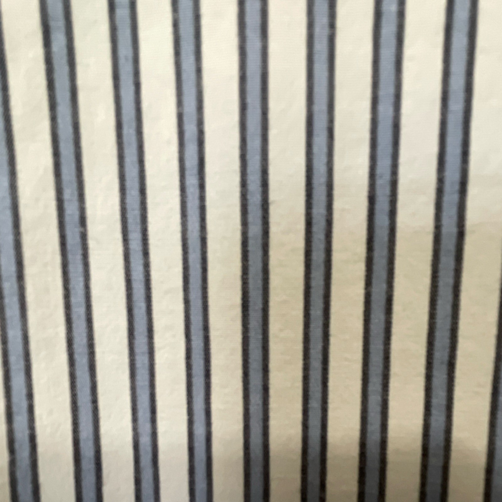 Talbots Striped Button-Up Collared Blouse White B… - image 4