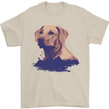T-Shirt Pour Hommes Golden Retriever En Coton 100%