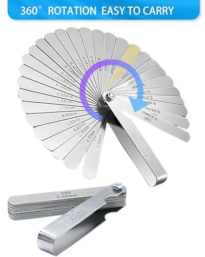 32 Blade Dual Marked Feeler Gauge Set