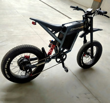 1500W 60V 30AH 40MPH Electric Bike for Adults 20in Off road Mountain Ebike US