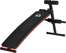 Panca per Addominali Pieghevole E Regolabile, Panca Pesi Da Palestra Multifunzio