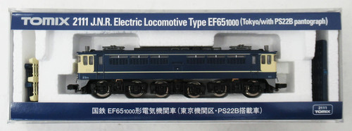 Locomotora Eléctrica TOMIX Calibre N 2111 Ferrocarriles Nacionales EF65 1000 Tipo Ele | Zustand: Used