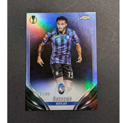 2024 Topps Chrome UEFA Europa League Éderson Atalanta B.C. #101 11/99