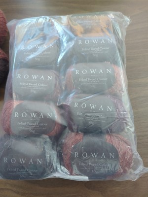 Rowan Felted Tweed Color Lot Of 10   024 Sport Ombre 191 Yds Ea Alpaca Blend