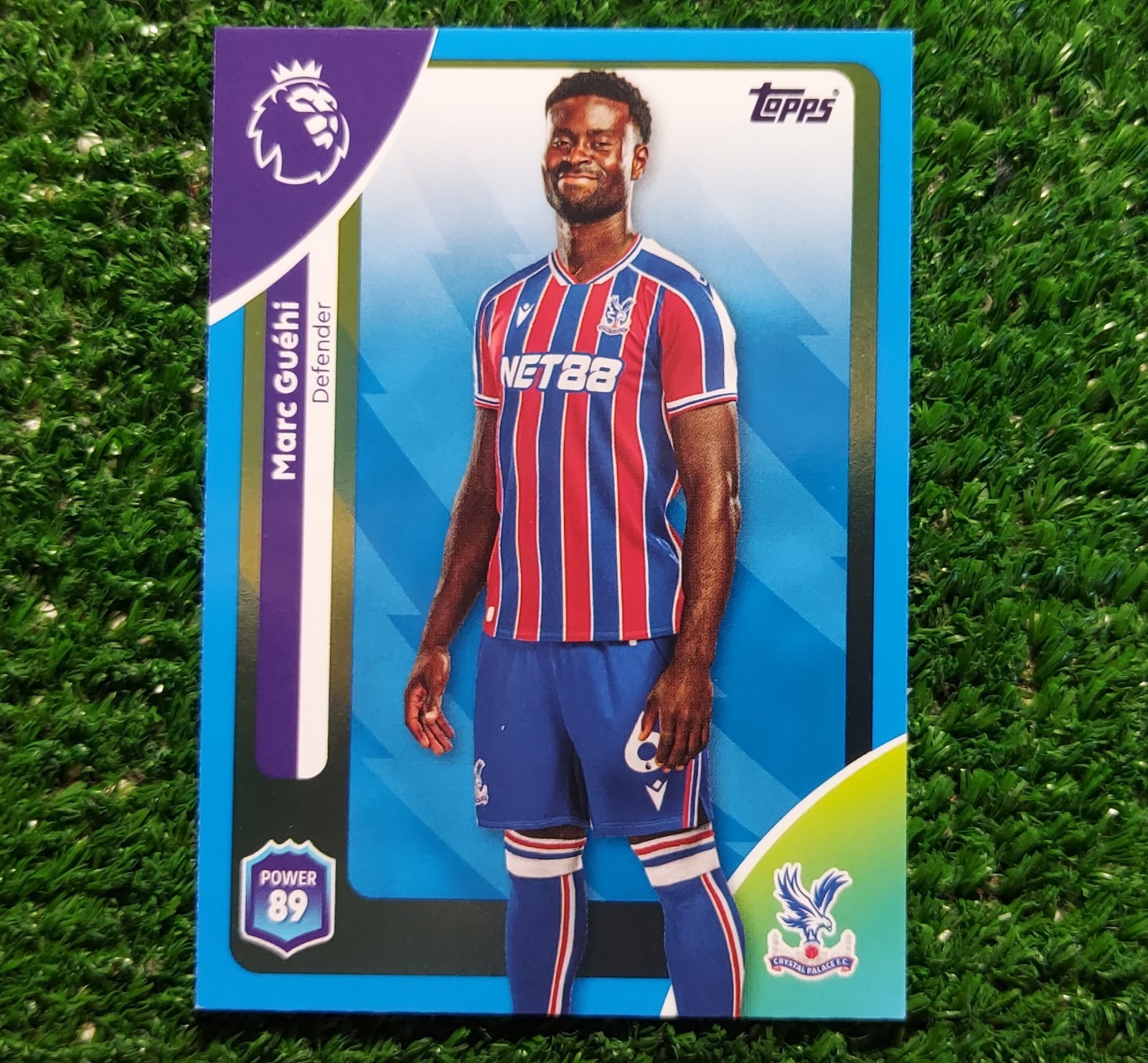 CARD TOPPS 2025/26 PREMIER LEAGUE CRYSTAL PALACE N°114 GUEHI CARTA 2026 ⚽️